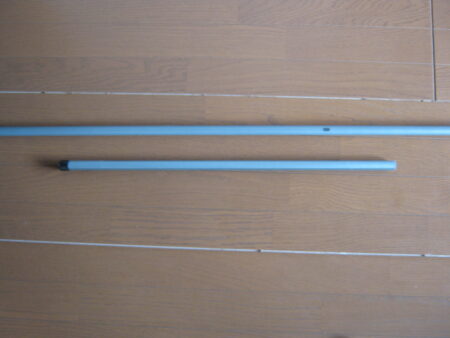 ダイムハウスの脚パイプとツマ面縦パイプを購入します。