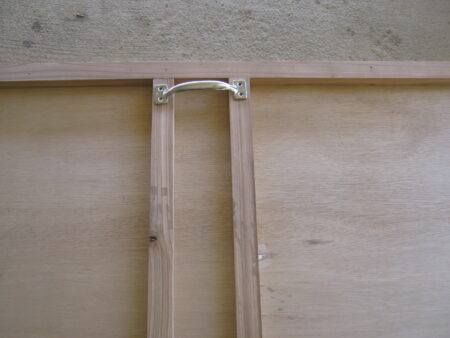 物置の引戸がダメになったので蝶番扉に変更 9 IMG 2577